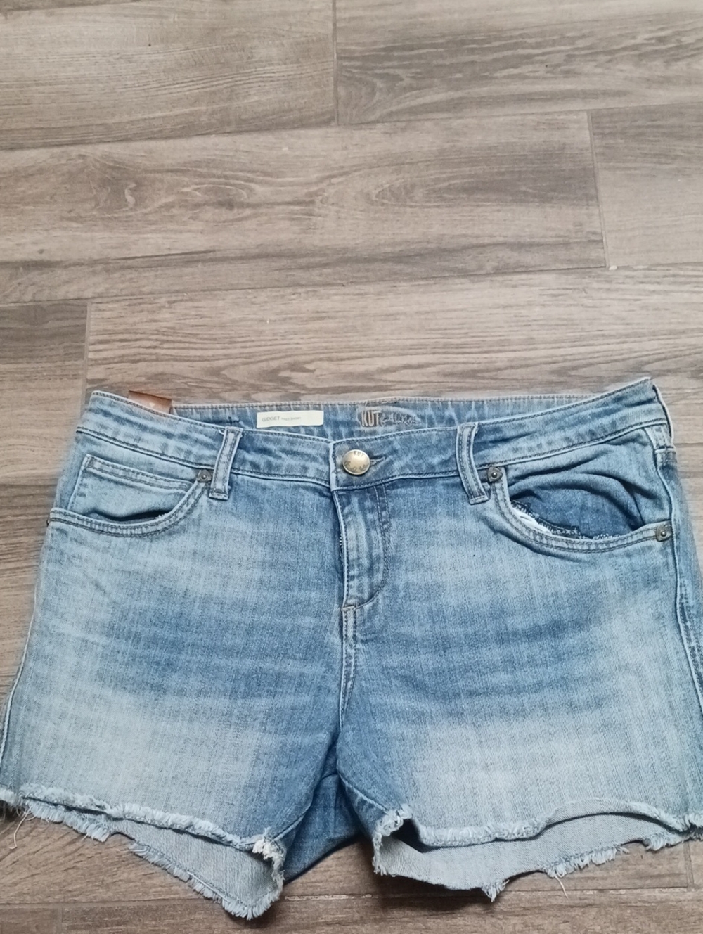 Kut from the Kloth Light Blue Denim Shorts